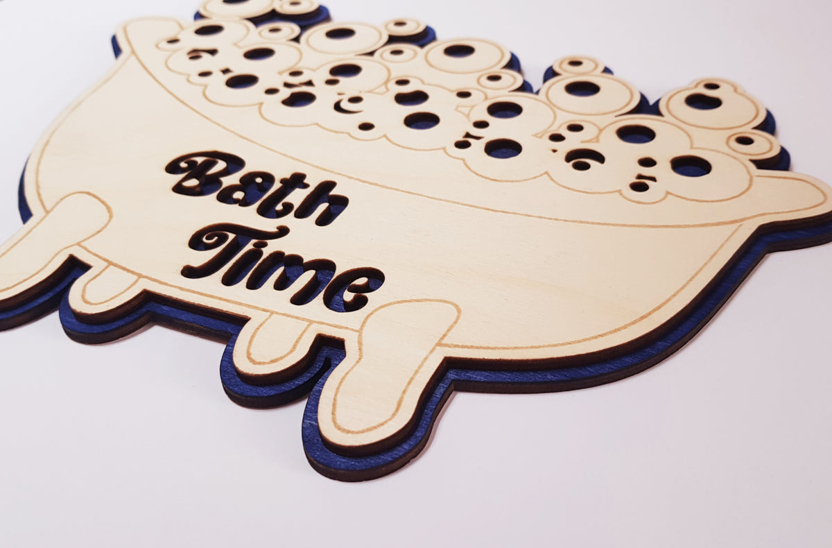 Bath Time Sign KG Archery Ltd.