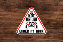 Load image into Gallery viewer, Do Not Disturb Gamer Vinyl Sticker