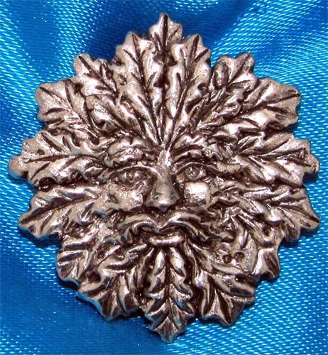 Green Man Pin Badge – KG Archery Ltd.