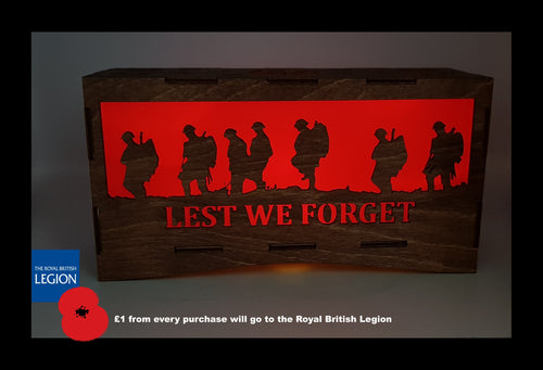 Lest We Forget Remembrance Lantern