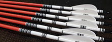 Load image into Gallery viewer, KG Premium Wooden Arrows with 3" Feathers - 5/16 Spine