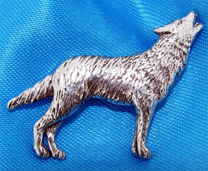 Wolf Pin Badge