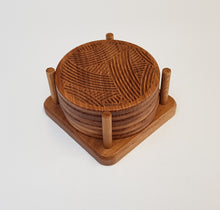 Load image into Gallery viewer, KG Oak Coasters - Yarn