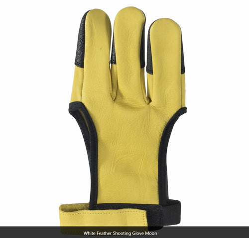 White Feather Moon Shooting Glove