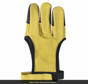 White Feather Moon Shooting Glove