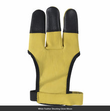 Load image into Gallery viewer, White Feather Moon Shooting Glove