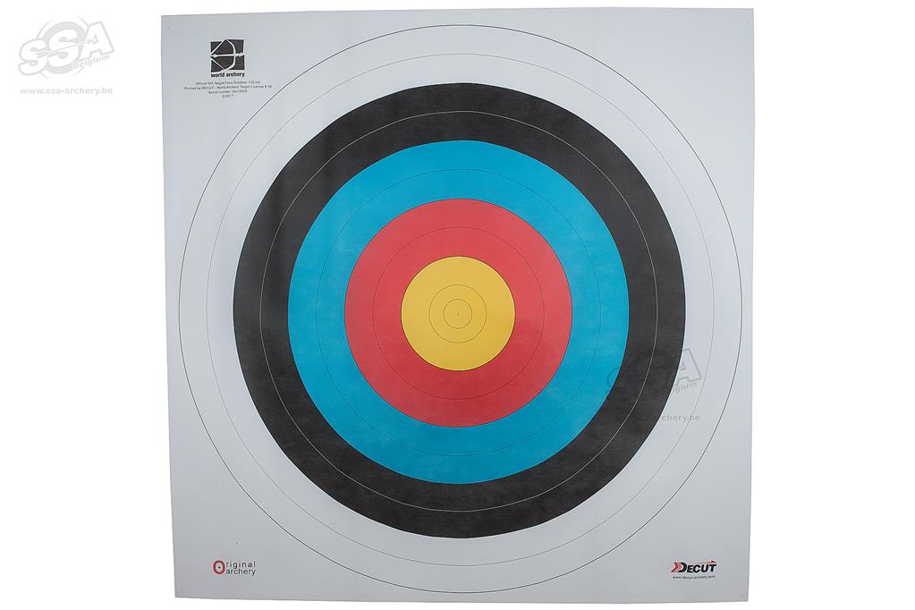Decut Polyester Waterproof Target Faces – KG Archery Ltd.