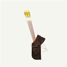 Load image into Gallery viewer, Bearpaw Dark Brown Hip Field Quiver
