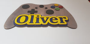 XBox Controller Personalised sign