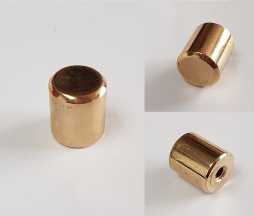 Gold Plated End Weight - 19mm - 45g