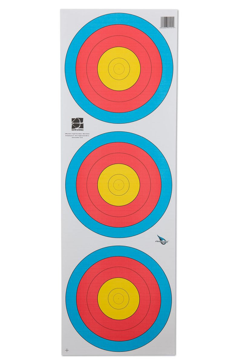 Lot de 12 cibles en papier 60cm - World Archery