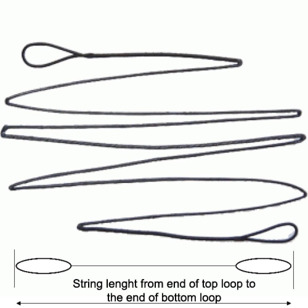 Bow String Bat Loop KG Doubled Loop Longbow Spectra 652 String – KG Archery Ltd.