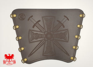 KG Leather Bracer - Celtic Cross (2)