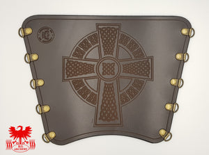 KG Leather Bracer - Celtic Cross (5)