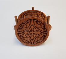 Load image into Gallery viewer, Oak Coasters - Celtic 1