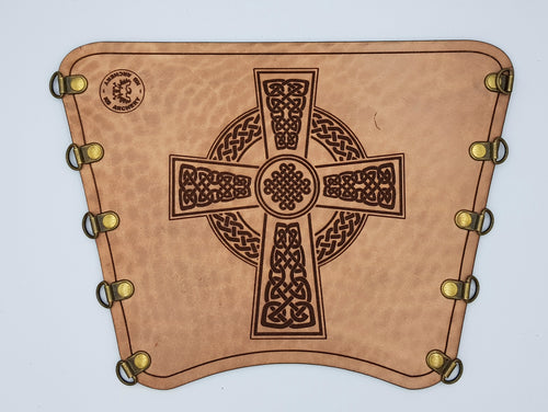 KG Leather Bracer - Celtic Cross (3)