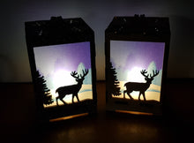 Load image into Gallery viewer, Stag in Forest Lantern