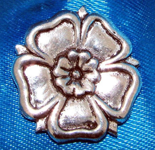 English Rose Pin Badge