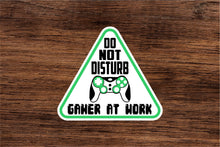 Load image into Gallery viewer, Do Not Disturb Gamer Vinyl Sticker