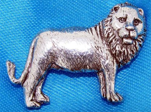 Leo - Lion Pin Badge