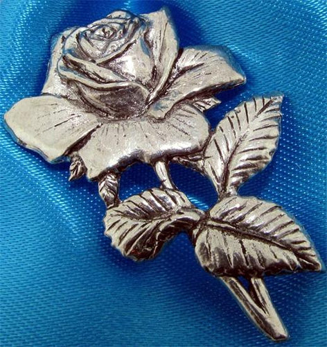 Rose Pin Badge