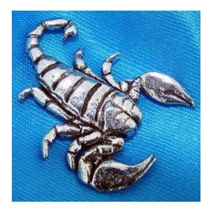Scorpio Pin Badge
