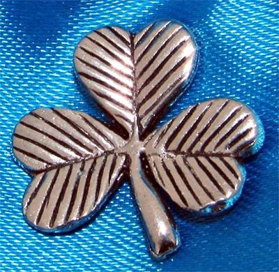 Shamrock Pin Badge