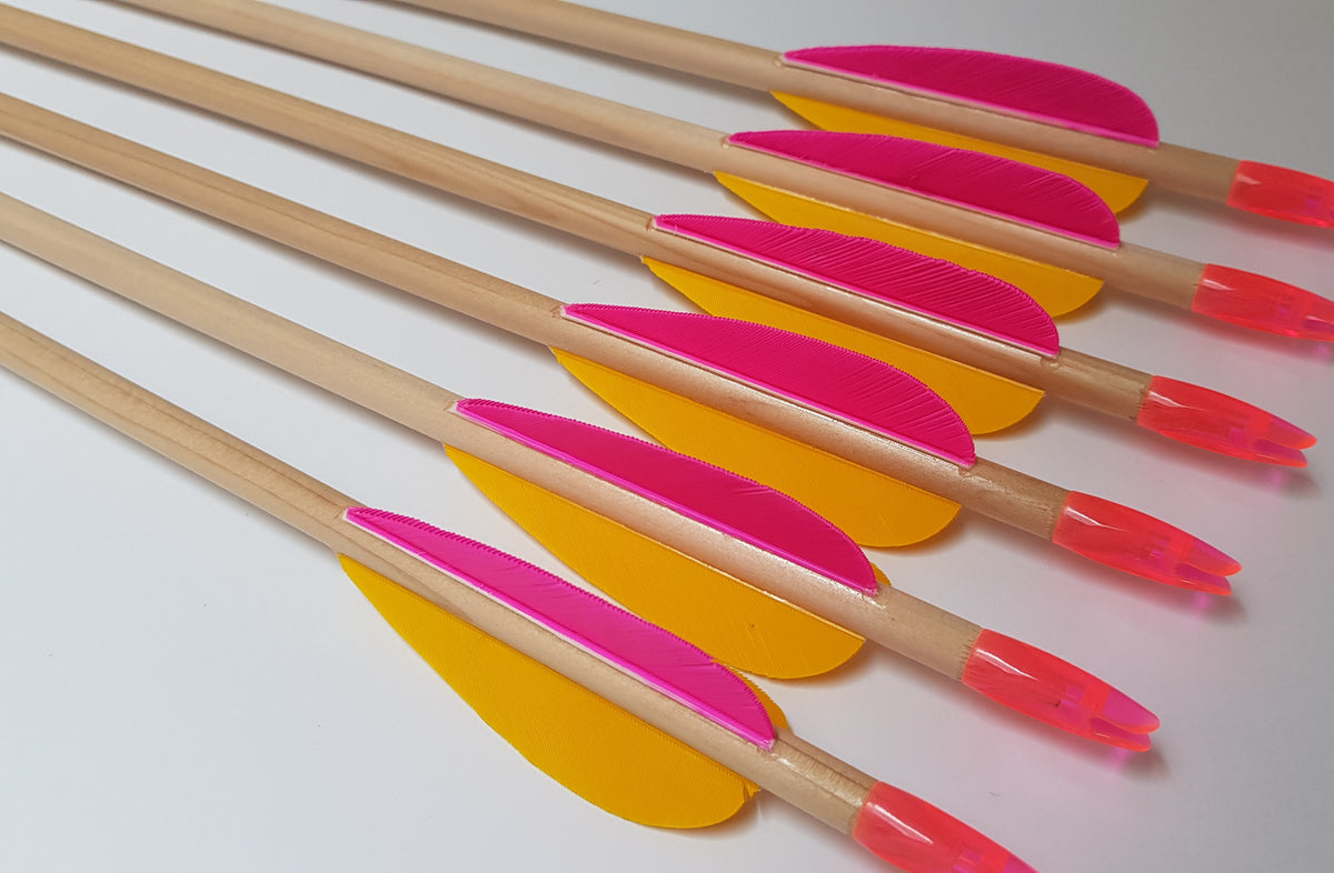 Standerd Arrows KG Standard Wooden Arrows with 5