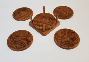 Oak Coasters - Yarn